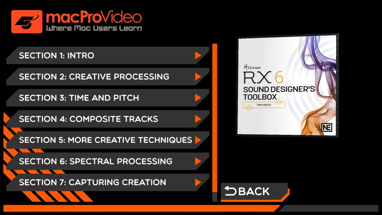 Course For RX 6s Toolbox