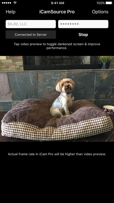 iCamSource Pro Mobile Screenshot 1