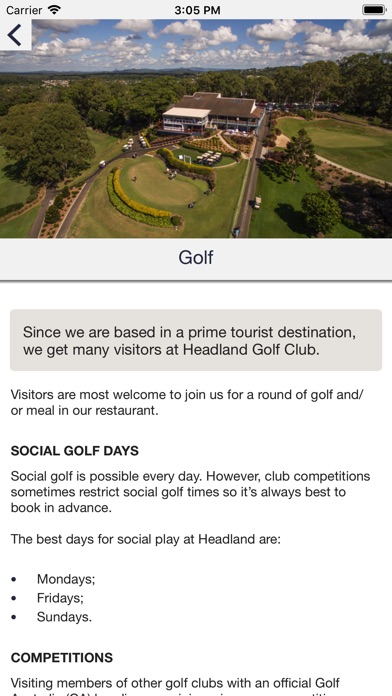 Headland Golf Club screenshot 2