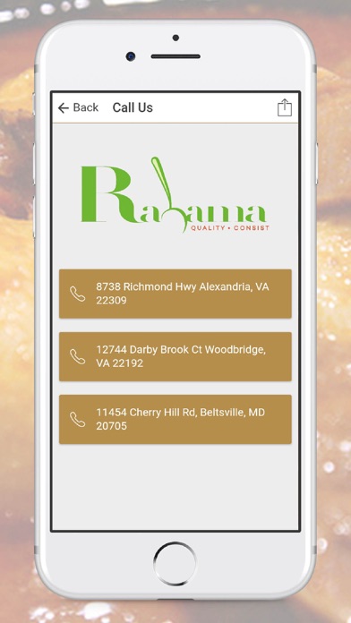 Rahama Restaurants screenshot 2