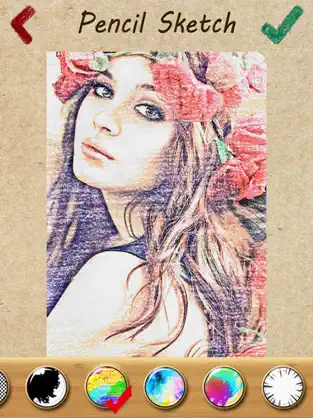 Screenshot 5 Photo Color Sketches Editor iphone