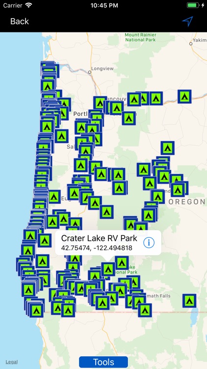 Oregon Campgrounds & RV's