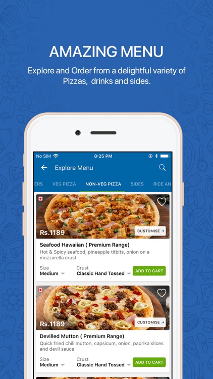 dominos pizza app for blackberry