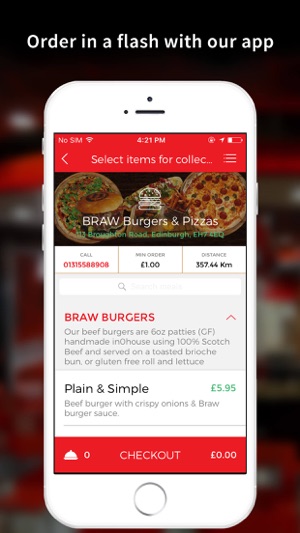 BRAW Burgers & Pizzas(圖1)-速報App