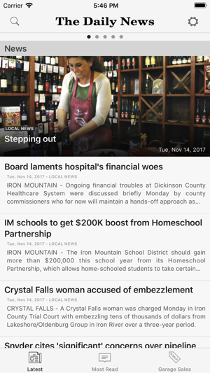 Iron Mountain Daily News(圖1)-速報App