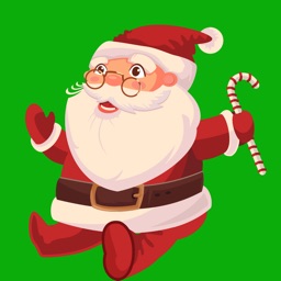 Christmas Santa Treat Sticker