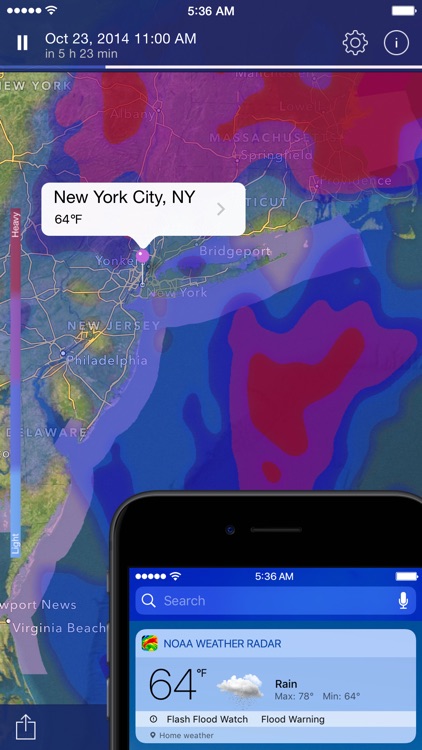 NOAA Weather Radar Live screenshot-4