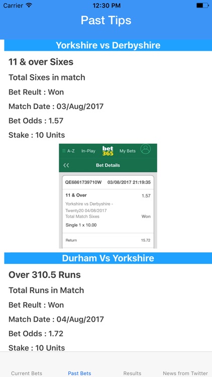 Betting Tips for Natwest T20 Blast 2017 Tournament screenshot-3