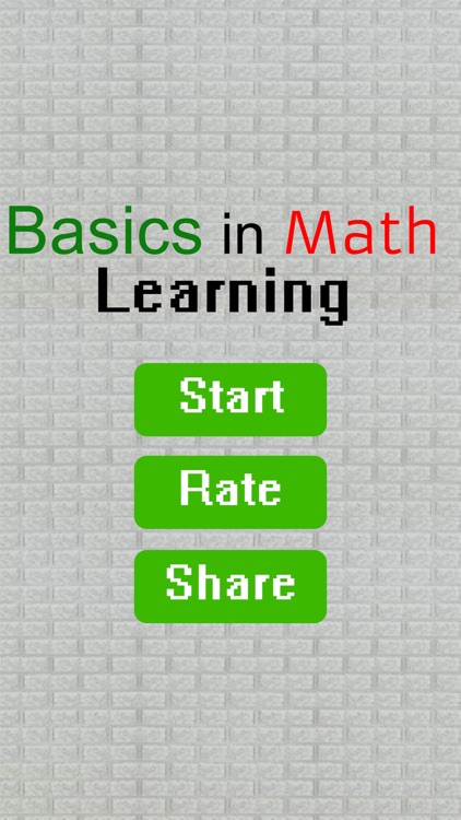 Basics Math learning Quiz