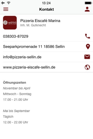 Pizzeria Eiscafé Marina screenshot 4