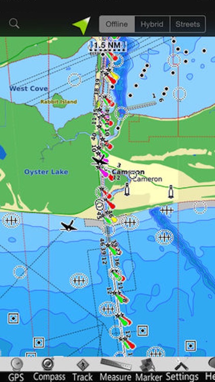 Louisiana GPS Nautical Charts screenshot-3