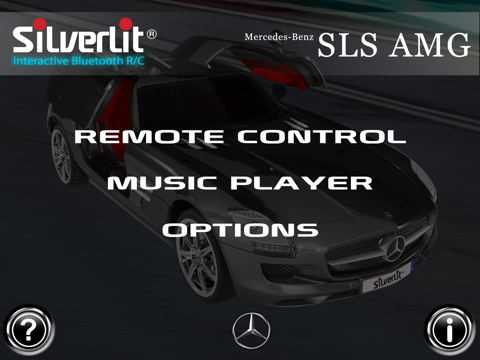 Silverlit Bluetooth RC Mercedes Benz SLS AMG HD - náhled