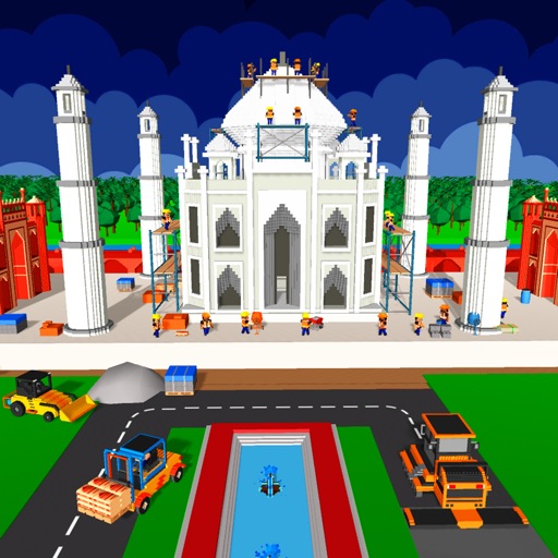 Taj Mahal Construction Games iOS App