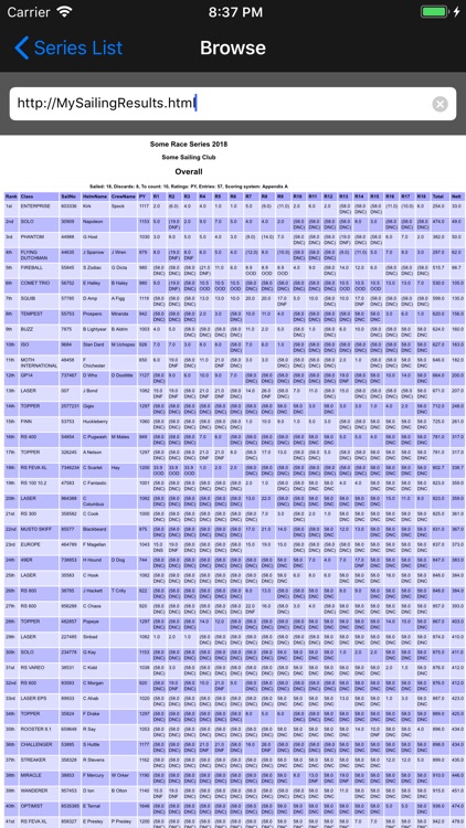 Get My Sailing Results Pro screenshot-4