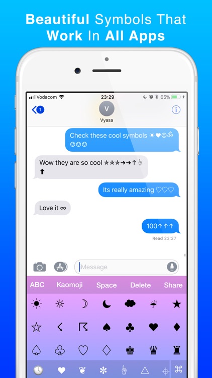 Symbol Board Keyboard & emoji screenshot-0