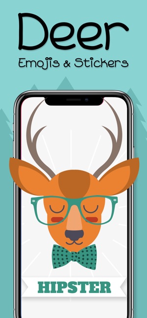 Deer Emoji Stickers(圖1)-速報App