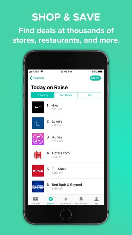 Raise - Discounted Gift Cards