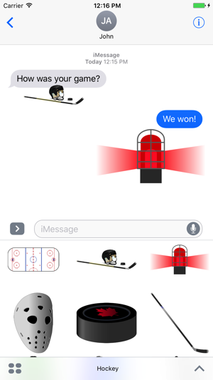 Ice Hockey Stickers: Game On!