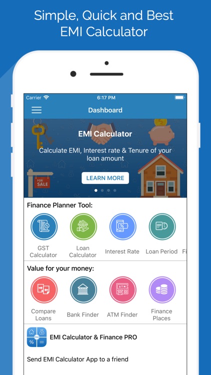 EMI Calculator & Finance PRO