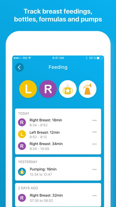 Baby Manager Feed Tracker screenshot 2