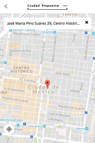 Ciudad Propuesta CDMX screenshot 3