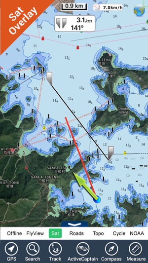 Hong Kong HD GPS Map Navigator(圖4)-速報App