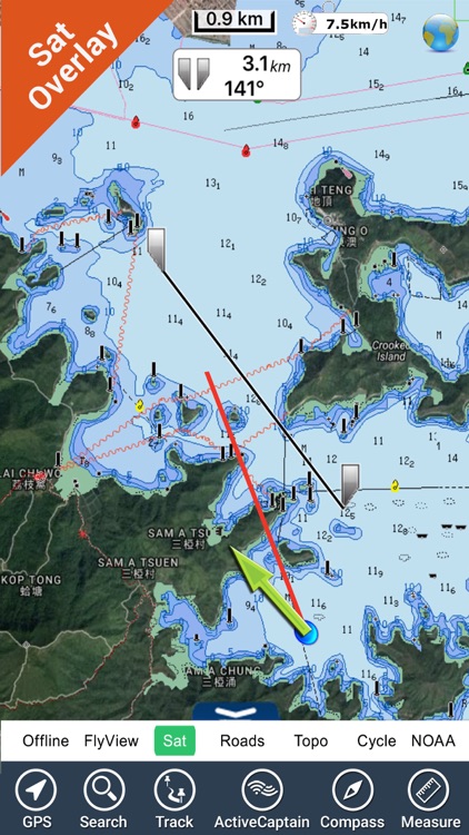 Hong Kong HD GPS Map Navigator screenshot-3