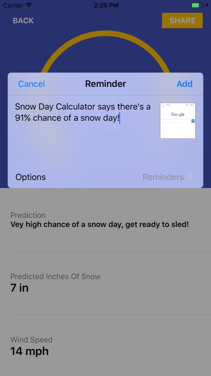 Snow Day Calculator Pro - 2018