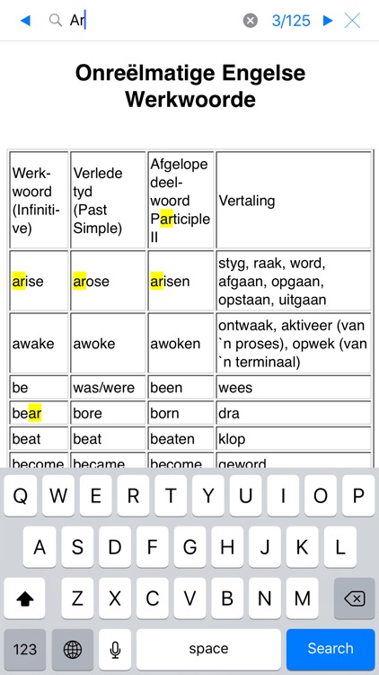 Great English-Afrikaans Dict. screenshot-7