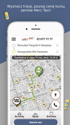 MERC TAXI WARSZAWA 22 677 7777(圖2)-速報App