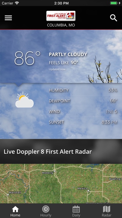 KOMU 8 Weather App
