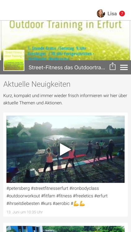 Street-Fitness Erfurt