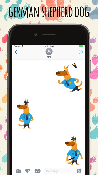 German Shepherd Dog Stickers screenshot 2