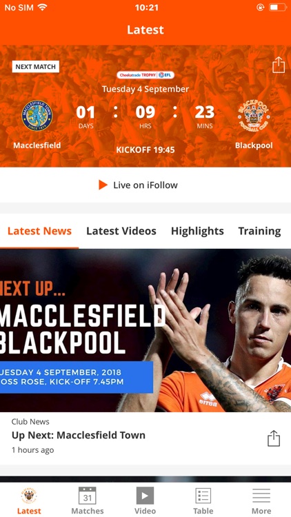 Blackpool Official App