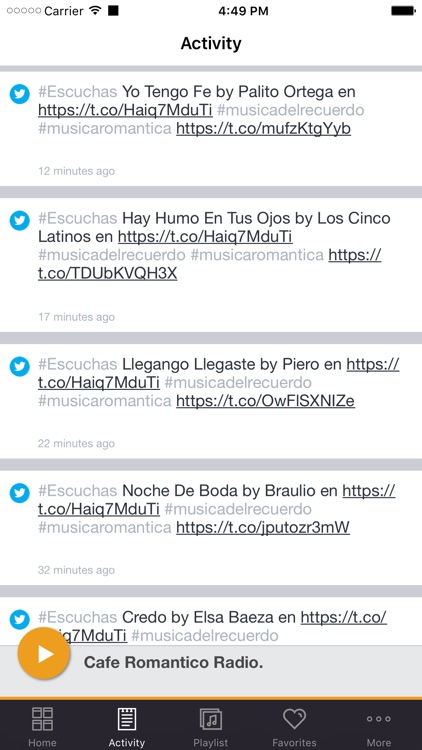 Cafe Romantico Radio.