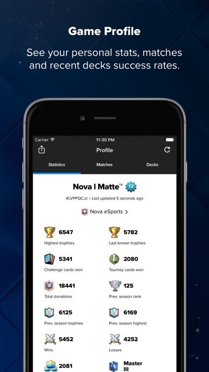 Stats Royale for Clash Royale