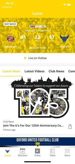 Oxford United Official App