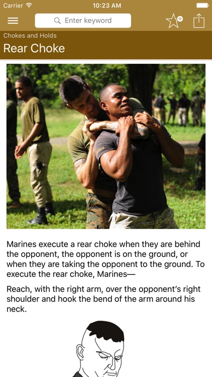Marine Martial Arts
