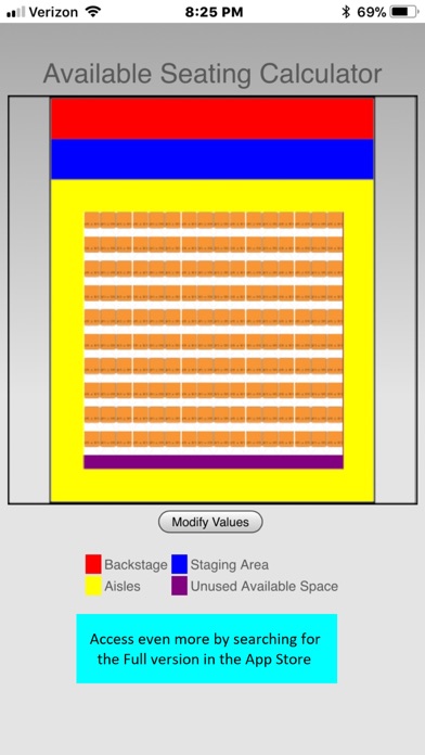 Ballroom Seating Info Edition screenshot 3