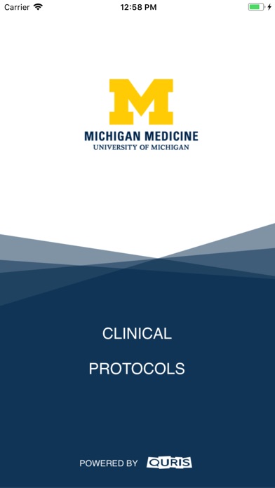 Clinical Protocols captura de pantalla 1