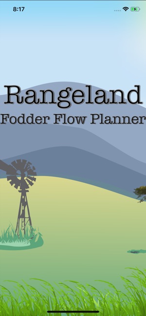 Rangeland Fodder Flow Planner