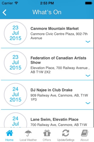 Canmore App screenshot 4