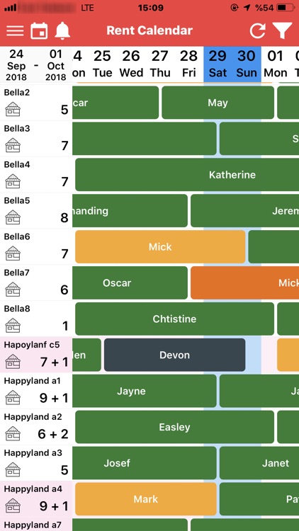 Rent Calendar by Aykut INCE