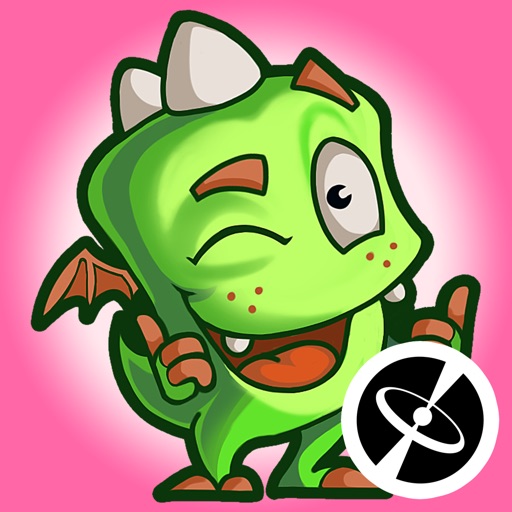 Droll Dragon - Cute stickers icon