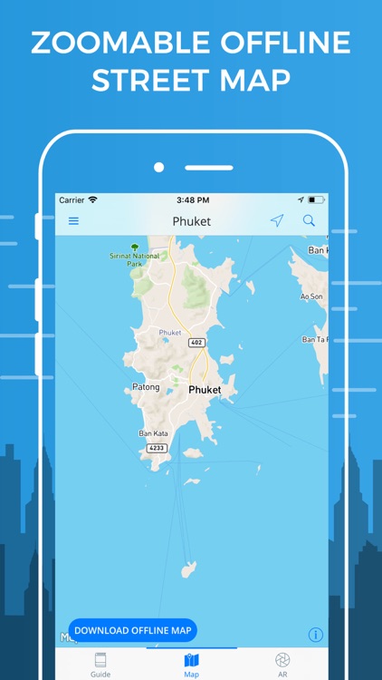 Карта офлайн карта пхукета