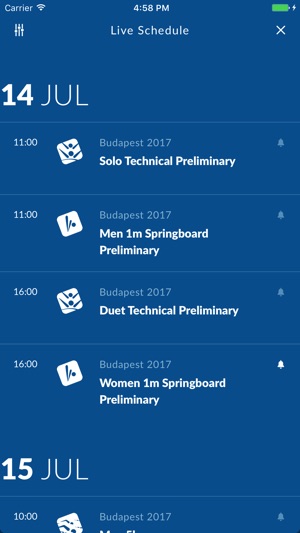 FINAtv - Aquatic Sports live streaming(圖4)-速報App