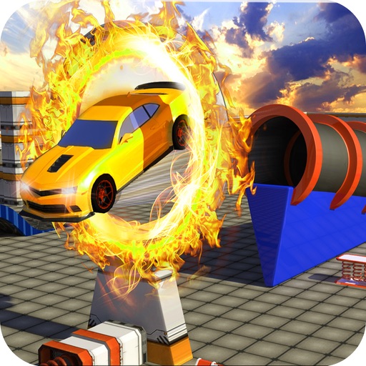 Impossible Car Drive Sim Toon icon