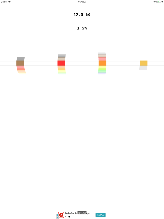 Screenshot #4 pour Resistors Code