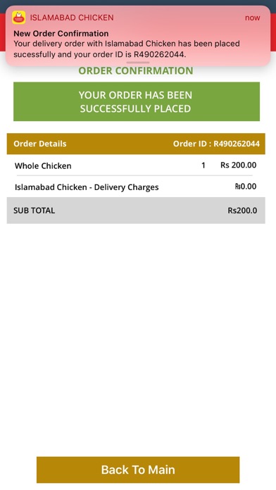 How to cancel & delete Islamabad Chicken from iphone & ipad 4