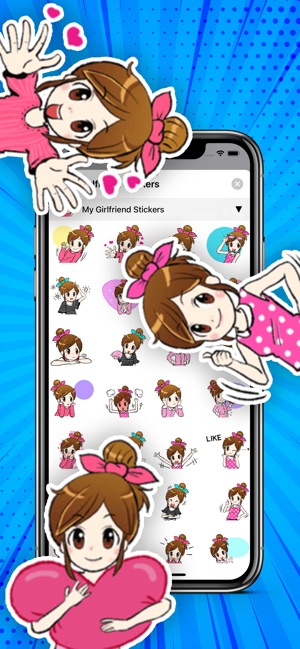 Girlfriend Sticker(圖1)-速報App